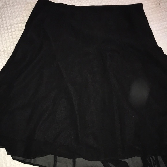 Plus Size Black Skirt - Picture 6 of 7
